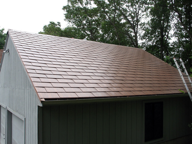 garage roof is complete