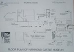 Floor Plan of Hammond Castle Museum