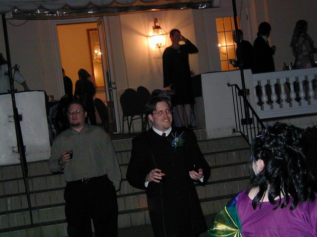 Sal and Nate come down to the dance floor