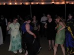 The gals take the dance floor