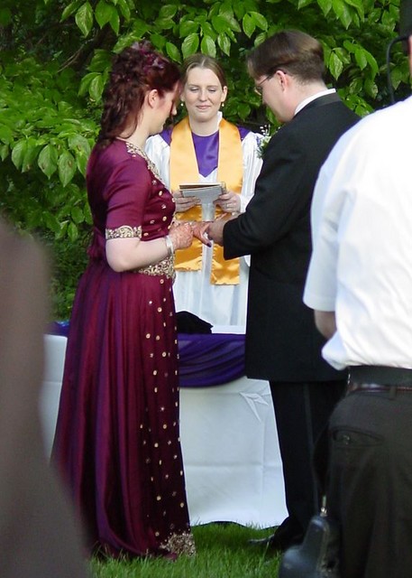 jeane - Nate placing the ring on Janine's hand