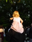 jeanne - Dave Israel with a kiddo on the shoulders