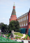 Uglovaya Arsenalnaya Tower from a distance