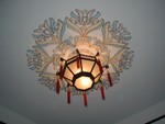 Great ceiling lamp detail