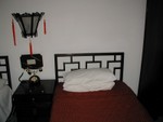 Headboards on the Chinese style beds