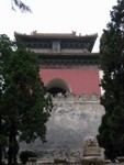 Most recognizable structure above ground at the Ming Tombs
