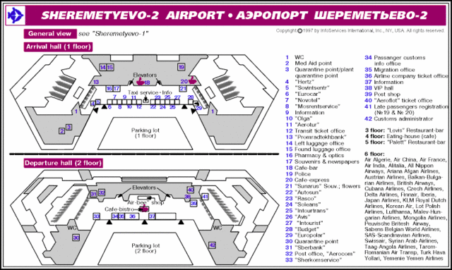 Sheremetyevo 2 - International Airport