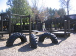 Recycled tires are fun