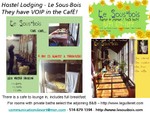 Hostel lodging option
