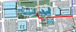 Notre-Dame Street map
