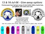give-away options
