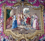 center of tapestry
