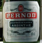 Pernod Absinthe 68 label