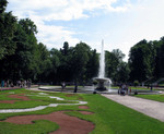Bowl Fountain in the courtyard
