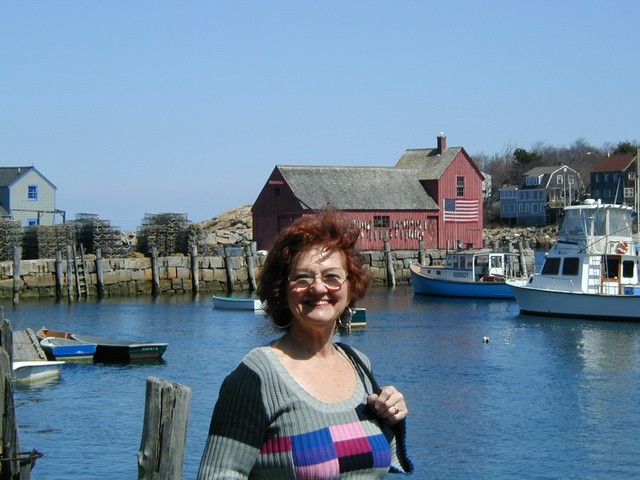 Happy Mom in Rockport