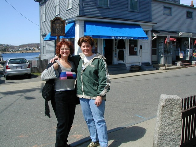 Susan and Ren in Rockport