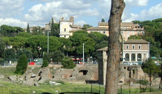 Circus Maximus bleacher ruins
