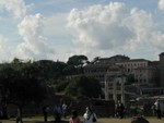 Forum overview from Basilica Constantine