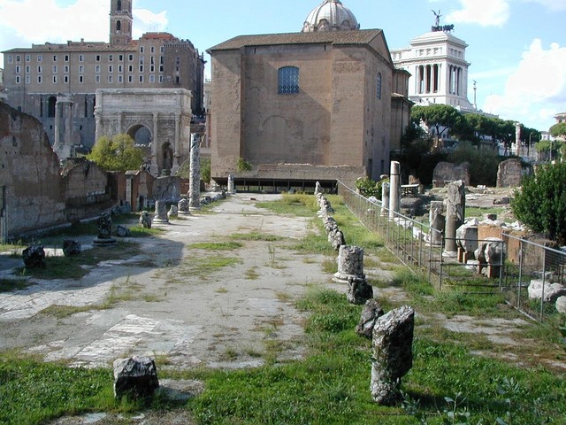 Ruins of Basilica Aemilia
