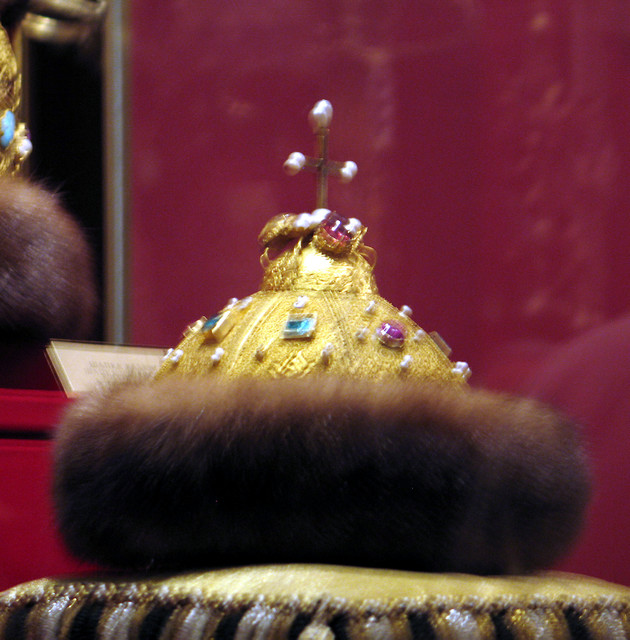 Crown of Monomakh - most ancient monument in Armory collection