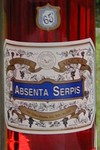 Absenta Serpis label