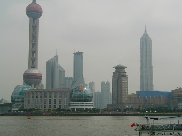 Fun view of Pudong