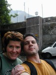 Ren and Joe - self portrait in Sorrento