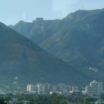 View from the road outside Naples