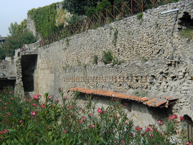 old walls built up