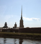 Saints Peter and Paul Fortress view from road