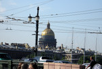 trams are everywhere in St Petersburg hence ugly wires