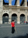 Mom at the Colosseo full size