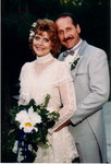 Nancy and Tom Brehm on their wedding day