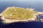 aerial of Thacher Island
