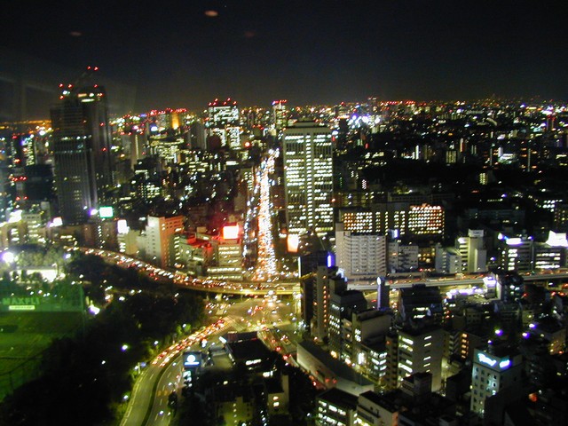 Tokyo from the tower - 1