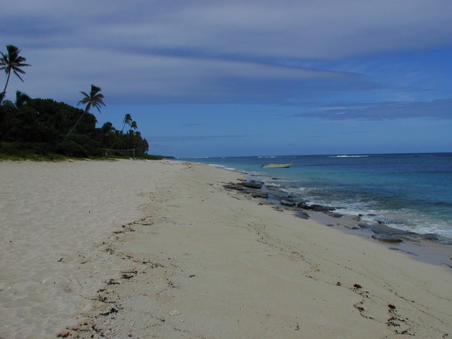 Vivid blue was the sky