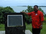 Captain Cook's Banyan tree marker