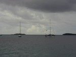 Group of boats we travelled with