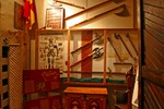 corner of weapons room in the tower