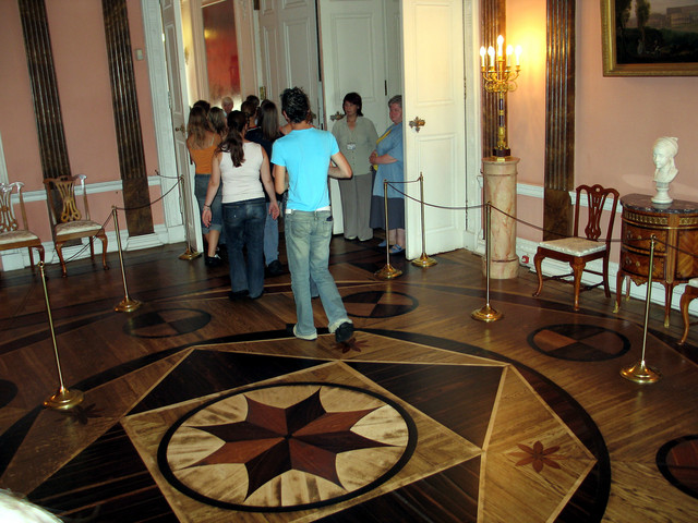 hardwood floor at Tsarskoye Selo