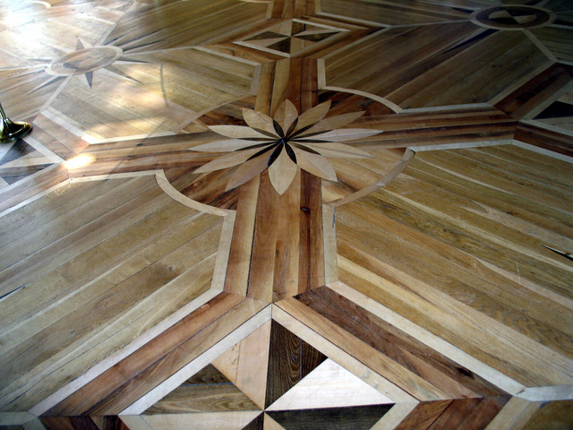 wood floor at Catherine's Palace