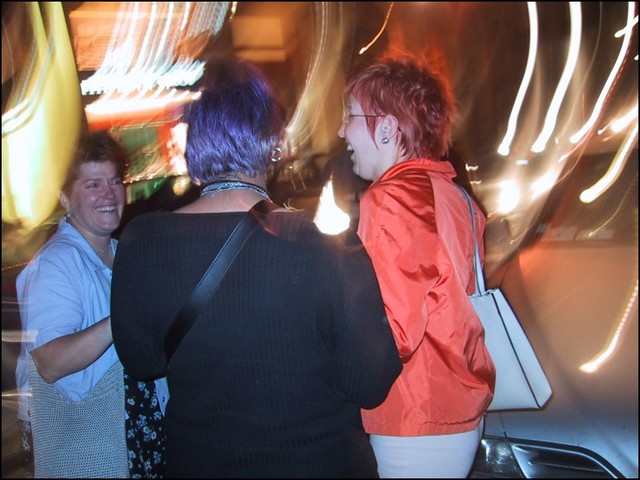 seeing stars in downtown Bologna