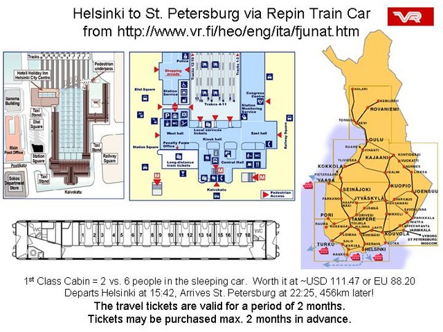Train to St. Petersburg