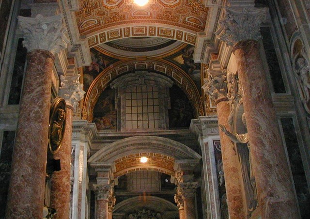 Basilica rose marble hall