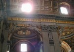 Basilica shifting lights on mosaics
