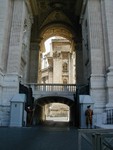 Swiss Guards and the gate to Vatican City