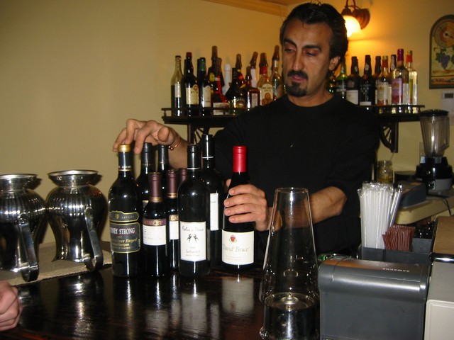 White Rainbow Musa contemplates the master blend