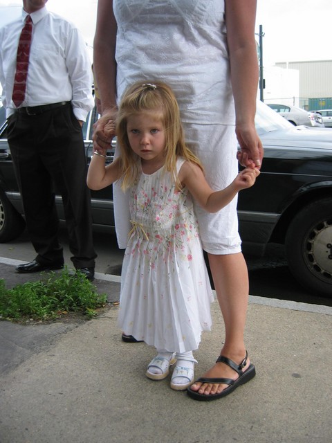 Ella Provo all dressed up for a fancy dinner