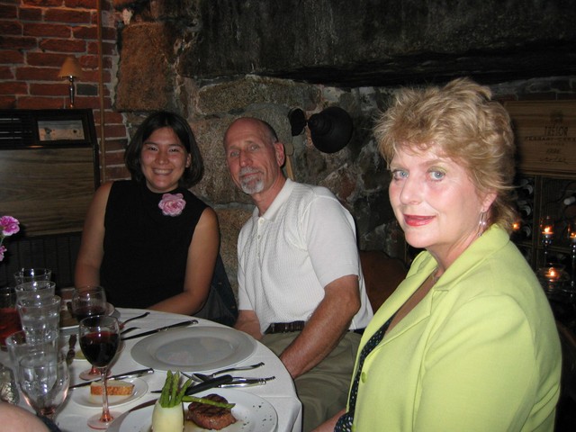 Lisa Nowlin and Tom and Nancy Brehm