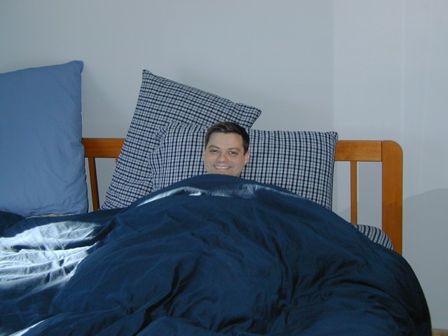 Dan Golding lounging in Southborough